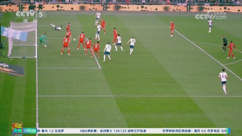 英格兰队完胜德国队，林高远点燃赛场